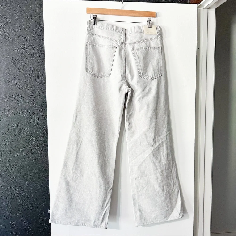 Citizens of Humanity Paloma Baggy Jeans Wide Comet Grey Size 27 - Picture 8 of 11